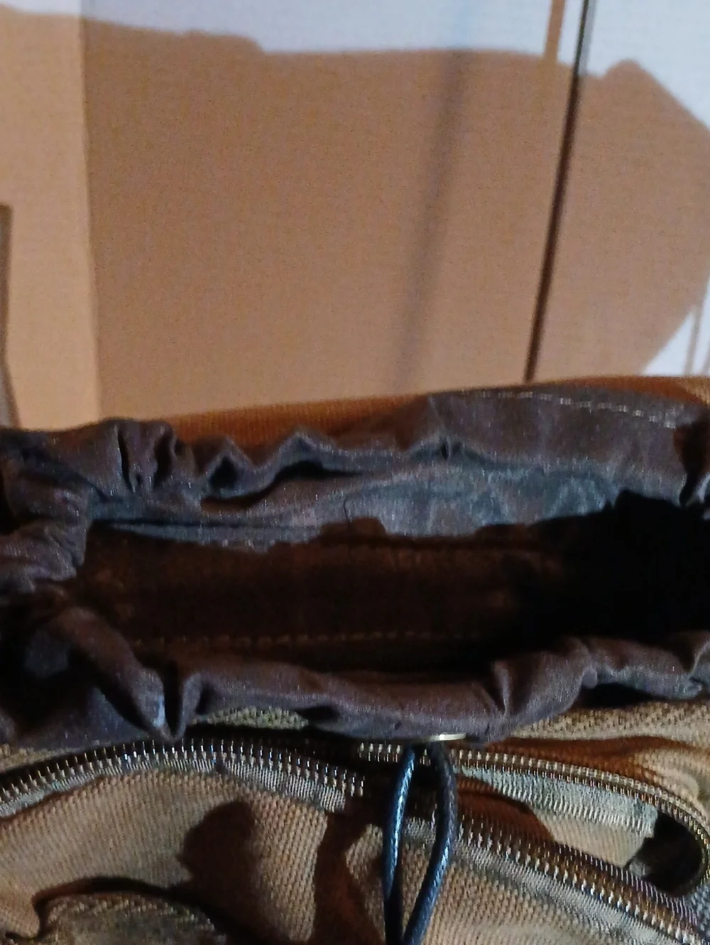 Kaukko Men's Brown Canvas Messenger Bag